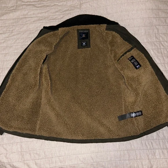 Roark x Halle Stevenson Shearling Jacket Worn Once